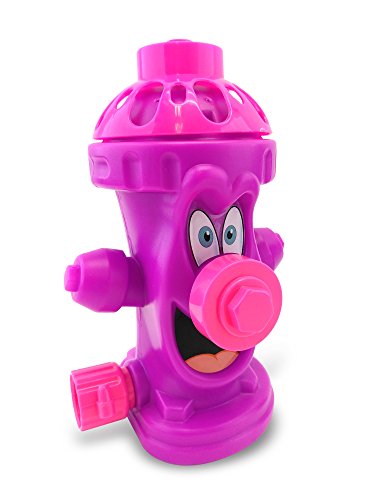 image for Fun Splashers Kids Sprinkler Fire Hydrant, Attach Water Sprinkler for 
