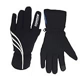 Waterproof Winter Gloves for Men and Women, Windproof Touchscreen Thermal Warm Gloves Mountain Made Outdoor Gloves for Running, Cycling