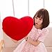 EA-STONE 30cm Multi-Colored Heart Shape Decorative Throw Pillow,Soft PP Cotton Cushion Stuffed Plush Toy for Sofa Office Home Decor Best Gift for Woman Girl (Pink)