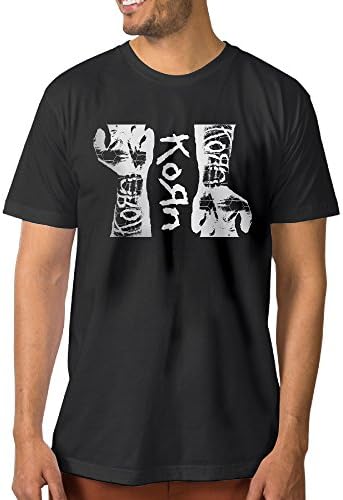 Nu Metal Band Korn Men's Short-Sleeve Crew Neck ComfortSoft T-Shirt