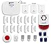 Fortress Security Store DIY Total Security Alarm System C Kit Pet Friendly Sensors, Indoor/Outdoor Stobe Siren, Remote Monitoring with FREE App. for Android & Apple and More for Complete Home Securiy