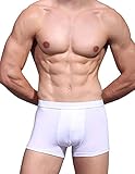 Pack of 4,HOEREV Men's Bamboo Fiber Briefs Underwear