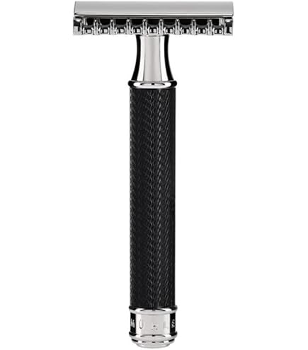 Amazon.com: Edwin Jagger Chrome Lined Double Edge Razor - Long