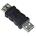 BLUEXIN USB 2.0 A Male to Firewire IEEE 1394 6P Female Adapter Converter Connector