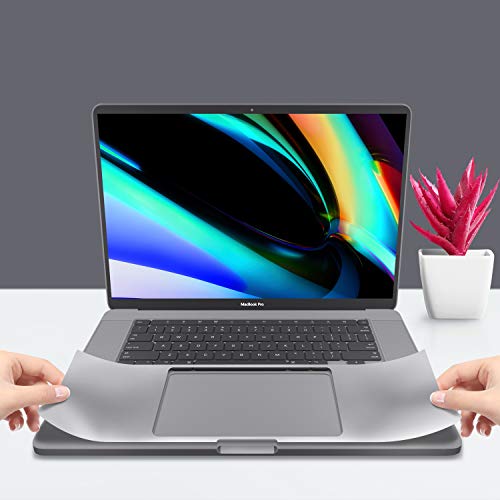 LENTION Palm Rest Cover Skin Compatible MacBook Pro (16 inch, 2019, Model A2141), Protective Vinyl Decal Sticker with Trackpad Protector (Space Gray)… - Image 8