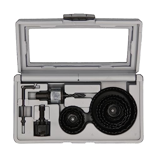 Bosch 11 tlg. Lochsägen Set (für Hart und Weichholz, furniertes Holz, Ø 22-68 mm, Zubehör Bohrmaschine) 2