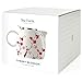 Tea Forte Pugg Ceramic Teapot Infuser Set with Loose Lea Tea Steeping Basket and Lid, Cherry Blossoms