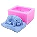 Monqui Dog Puppy Silicone Soap Molds Candle Molds Art Craft Molds Resin Molds