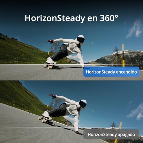 Osmo Action 4 Pack Esencial: cámara de acción Sumergible 4K/120 fps con un Sensor de 1/1.3 Pulgadas, Gran Rendimiento con Poca luz, Color D-Log M de 10 bits, batería Duradera de 1770 mAh