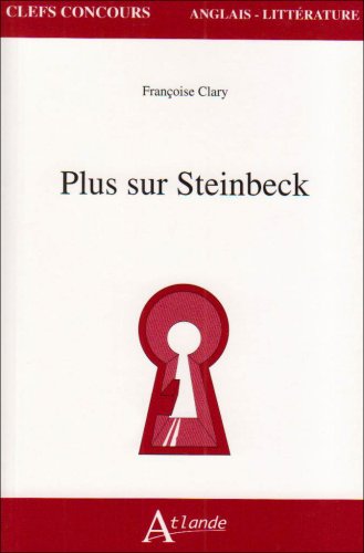 Plus sur Steinbeck by Françoise Clary