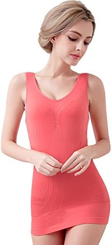 OCTQUEEN Women's Underwire Seamless Tank Top Body Shaper