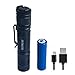 LED Flashlight - KLTRUST USB Tactical Waterproof Rechargeable Flashlights - Torch 5 Lighting Modes with 18650 Battery