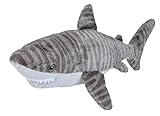 Wild Republic Tiger Shark Plush, Stuffed Animal, Plush Toy, Gifts for Kids, Cuddlekins 23