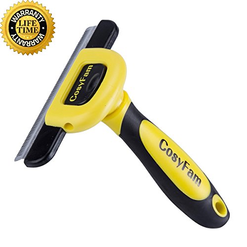 Cosyfam Dog Brush Cat Brush De Shedding Brush Grooming Tool For