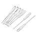 Metal Ear Earwax Curette Remover Spoon Earpick Tool 10 Pcs Silver Tone