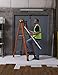 Louisville Ladder 7-Foot Fiberglass Step Ladder, 375-Pound Capacity, FS1407HD