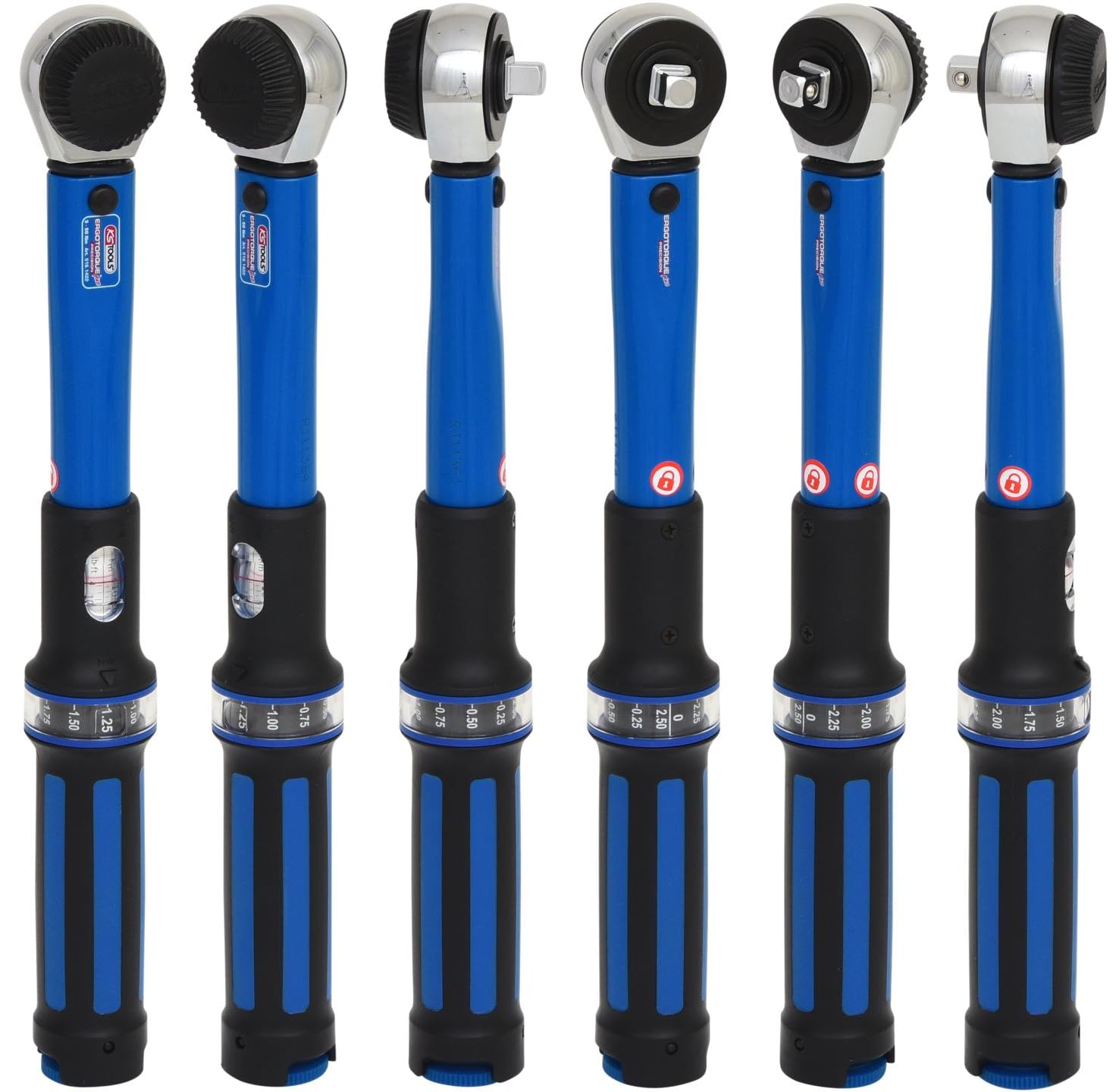 Amazon Com Ks Tools 3 8 Ergotorque Precision Torque Wrench With Rotary Mushroom Ratchet Head 10 50nm Home Kitchen