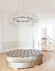 Macarena Modern Silver Crystal