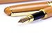 ZenSupply Hand Crafted Bamboo Fountain Gold Plated Pen In A Case | Smooth Ink Flow, Consistent Writing, Easy Refill | For Men, Women, Authors, Calligraphy, Office, Gifts, Drawing, Journals, More