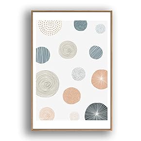 Framed Canvas Wall Art Abstract for Living...