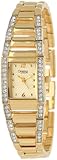 Caravelle by Bulova Women's 45L95 Swarovski Crystal Accented Champagne Dial Watch