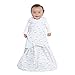 Halo 100% Cotton Sleepsack Swaddle Wearable Blanket, Aqua Sheep, Newborn
