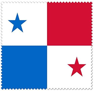 ONE SUIT Flag Of Panama Glasses Cleaning Cloth Lenses Cell Phone Camera Tablets Laptops Microfiber Cleaning Cloth