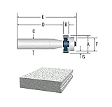 Bosch 85653M 1/16-Inch Depth 1/2-Inch Cut Face