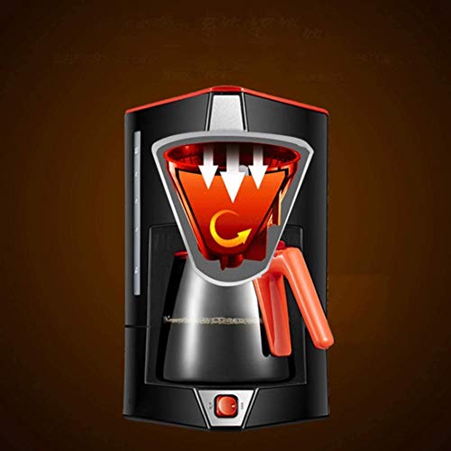 PXX Kaffeemaschinen Filterkaffeemaschine, Drip Kaffeemaschinen Mit 1,5 L Glaskanne Abnehmbarer Filterkaffeemaschine Anti… – Bild 6
