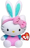 Ty Beanie Babies Hello Kitty with Turquoise Ears Plush