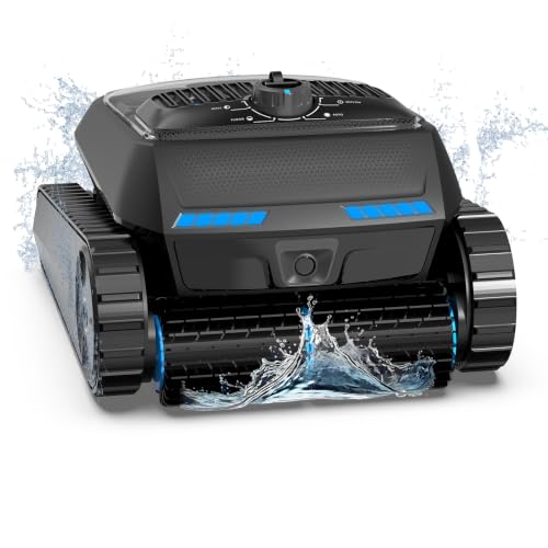 BOTLUXE Poolroboter Boden und Wand, Wasserlinie, Ultraschall-Detektion