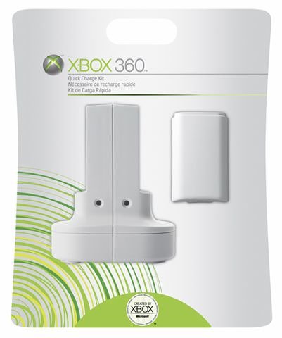 #79 — Xbox 360 Quick Charge Kit - White (Xbox 360)