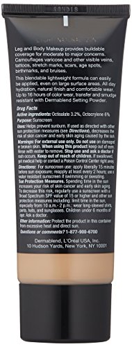 Dermablend Leg and Body Makeup Liquid Foundation  20n Light Natural, 3.4 Fl. Oz