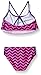 Kanu Surf Little Girls Alexa Flounce Bikini Swimsuit, Purple, 6