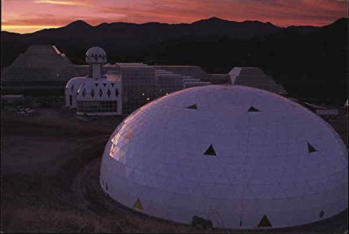 Bio2 Space Biospheres Ventures - A Dream in the Desert Oracle, Arizona AZ Original Vintage Postcard