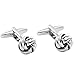 Urban Jewelry Stunning Mens Nautical Knot Stainless Steel Cufflinks