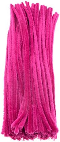 Chenille Pipe Cleaners Fluffy,Saim Pipe Cleaners Chenille Stems 12" for Creative Handmade Arts and Crafts, Pack of 500