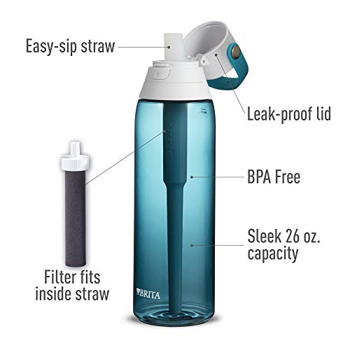 Brita-Hard-Sided-Premium-Filtering-Water-Bottle-26-Ounce-Sea-Glass