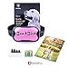 GoodBoy Dog Barking Collar for Medium and Large Dogs You Can Control Your Pet Unwanted Barking with This Safe Vibrating Anti Bark Training Device (8+lbs) (Pink, Good Girl)