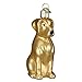 Old World Christmas Yellow Labrador Glass Blown Ornament for Christmas Tree