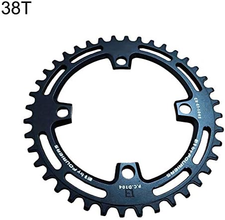 Antrygobin MTB Bicycle Narrow Wide Single Speed Chainring Circle Aluminum Alloy 104mm