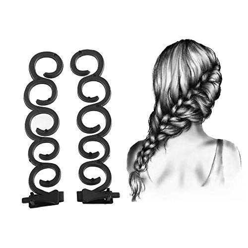 Random Color!! 1 Set DIY Women Hair Twister French Braiding Hair Styling Tools Hooks Braided Hair Accessories