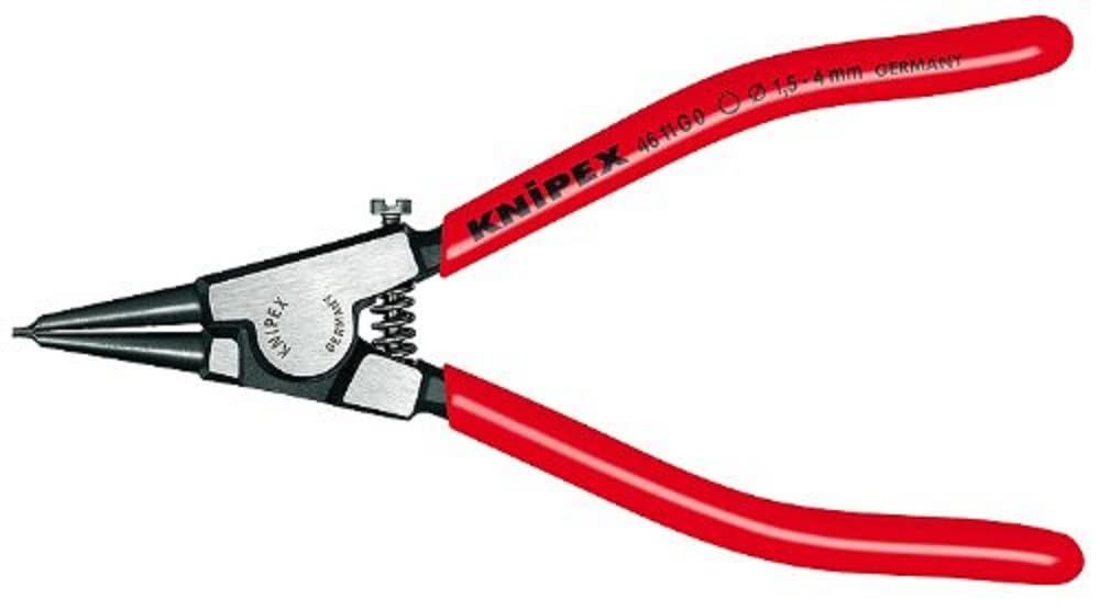 KNIPEX Circlip Pliers for Grip Rings-Adjustable Screw