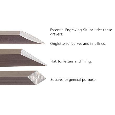 StewMac Essential Engraving Tool Set