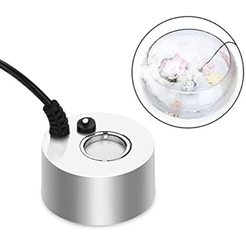 AGPTEK Aluminum Mist Maker Fog Maker for Water Fountain Pond Rockery Fishtank Vase Birdbath