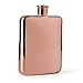 Mealivos 6oz Stainless Steel Hip Flask (Rosegold)