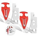 AceMining 2Pack Upgrade Portable Door Lock Home