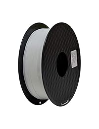 Geeetech 3D filamento para impresora 3D PLA, de 1.75 mm, 1 kilo, confiable, color blanco