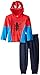 Marvel Baby Boys' Spiderman Baby Boys Hooded Mask Top with Fleece Pant