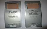 2 Pack Bundle Maybelline Pure Stay Powder Foundation Purestay Buff #20